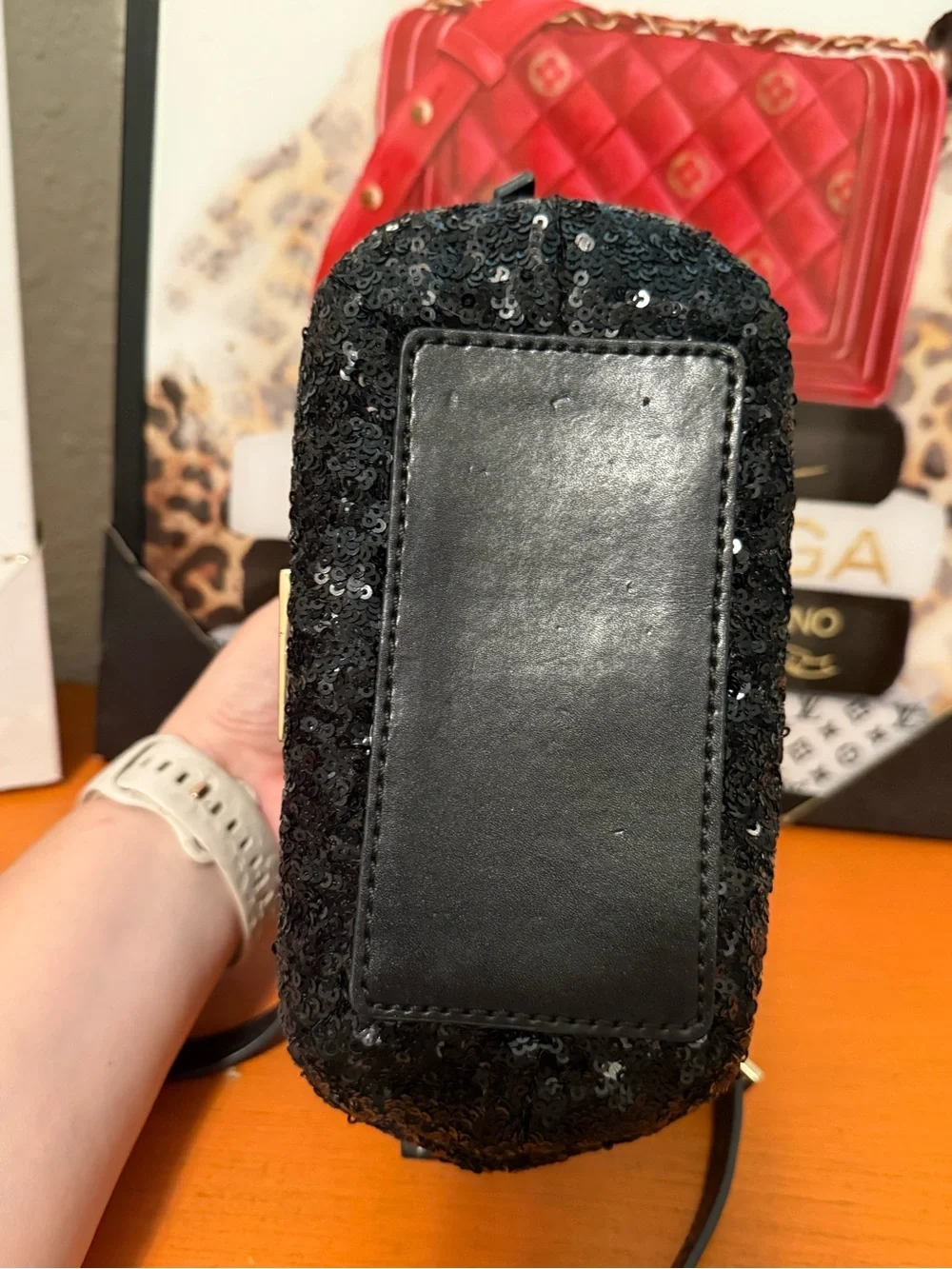 Kate Spade Small Scotty Sequin Crossbody